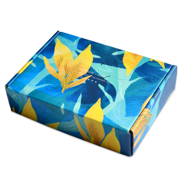 Color Print Corrugated Carton For Fruit Gift Packaging Retail