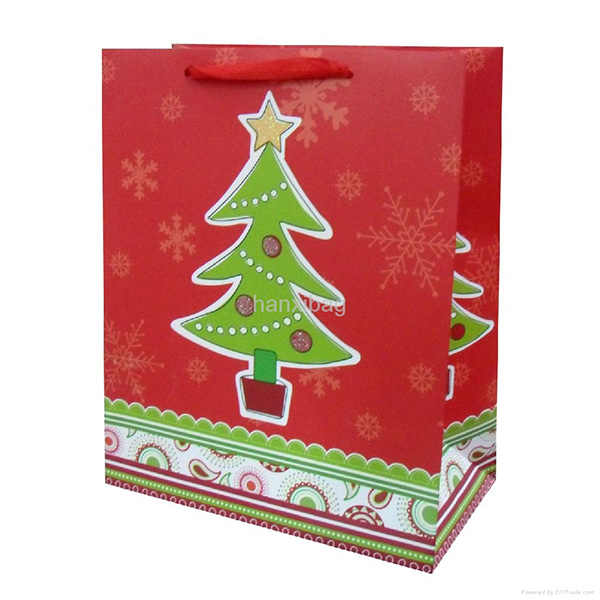 Luxury Holiday Gift Paper Bags