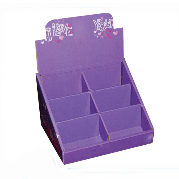 Printed Courrugated Paper Pdq Display Boxes