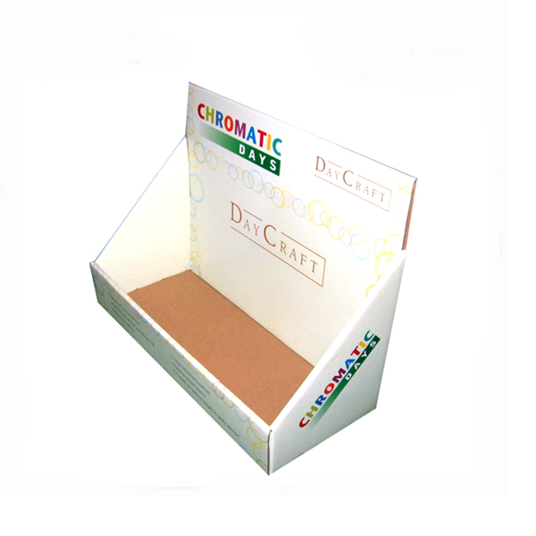 Printed Courrugated Paper Pdq Display Boxes