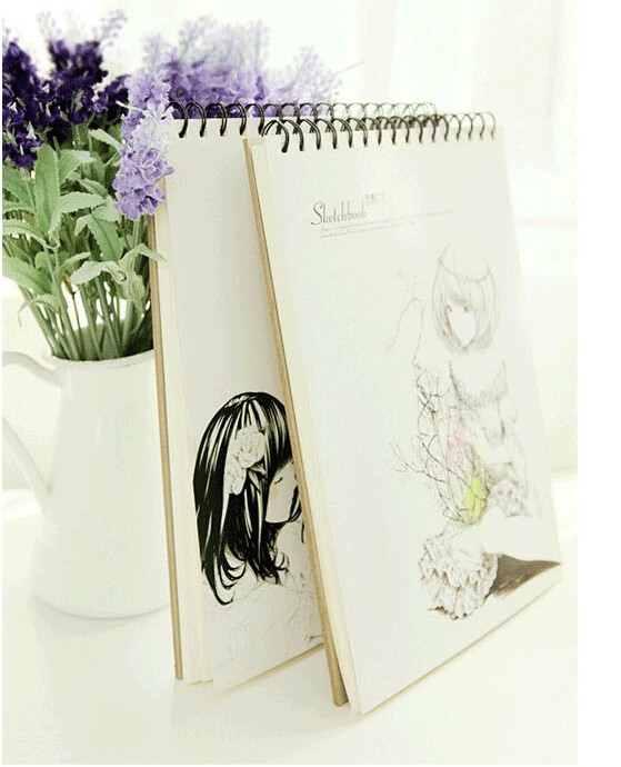 Discount OEM  Professional Sketch Book Printing  Customized Painting Books Print