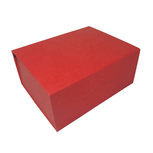 Cheap Cardboard Flip Folding Magnetic Closure Gift Box