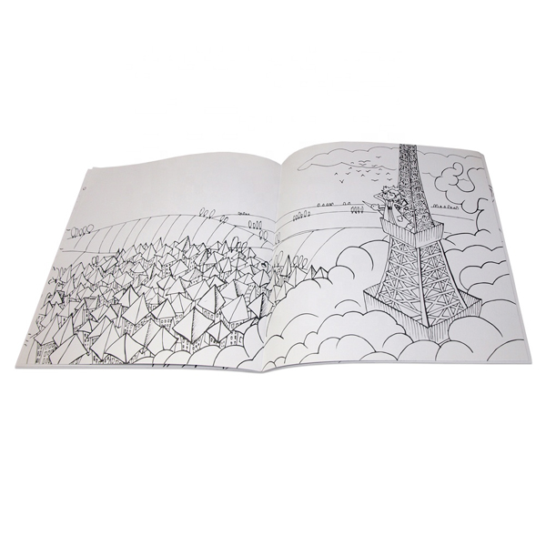Custom Children Kids Color Painting Sketch Drawing Book