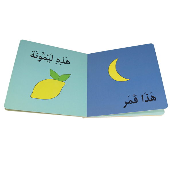 Custom Size Printing Children English Coloring Board Book