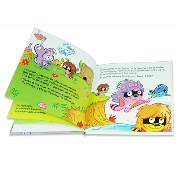 Full Color Hardcover English Story Books Printing For Children