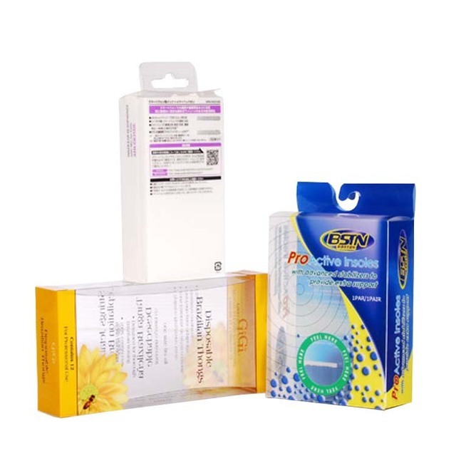 Customized PVC Plastic Packaging Box With Clear Window