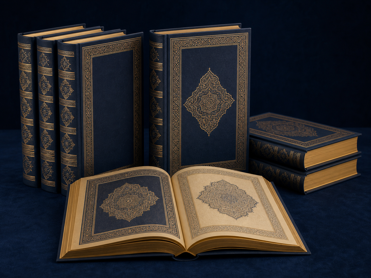 Religious collector book set