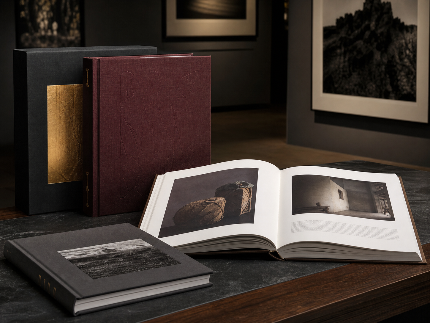 Museum-grade fine art and photography book